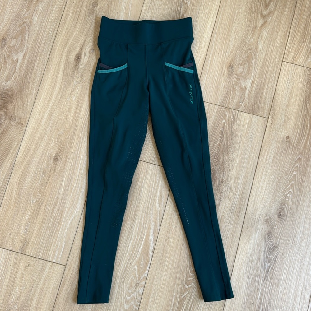 LeMieux Green Riding Leggings